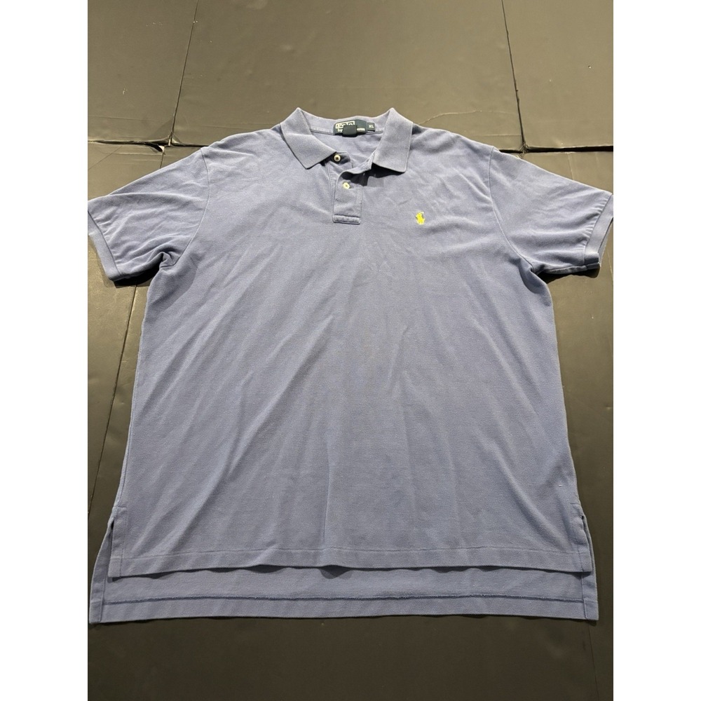 Polo by Ralph Lauren Men's Classic Fit Short Sleeve Polo Shirt Light Blue XL